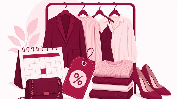 Promoção de moda na Black Friday