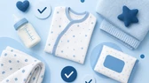 Lista de enxoval básico para bebê