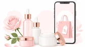 Produtos de skincare em promoção
